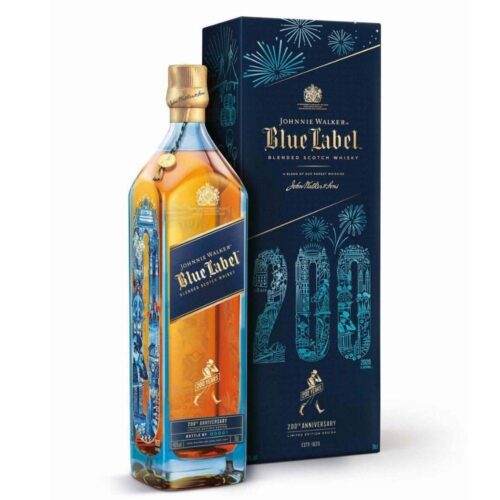 Jhonnie Walker Blue Label 200 Aniversario Whisky