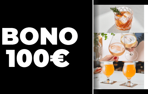 Bono regalo 100 euros bebidas premium