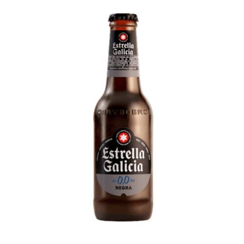 Cerveza Estrella Galicia 0,0 Negra 25 CL