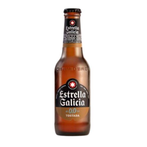 Cerveza Estrella Galicia 0,0 Tostada 25 CL